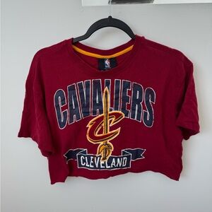 NBA Cleveland Cavaliers cropped tee